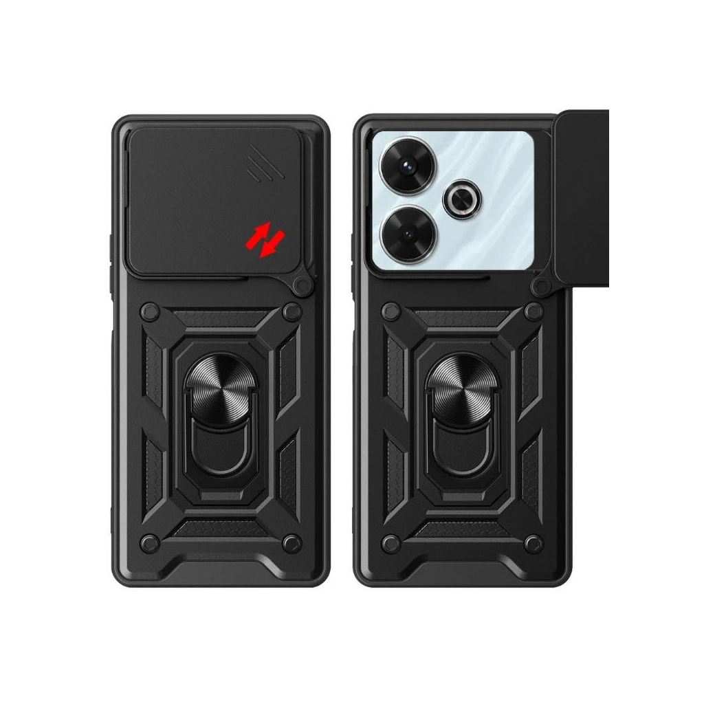 Чохол до мобільного телефона BeCover Military Xiaomi Redmi 13 Black (711551) - зображення 3