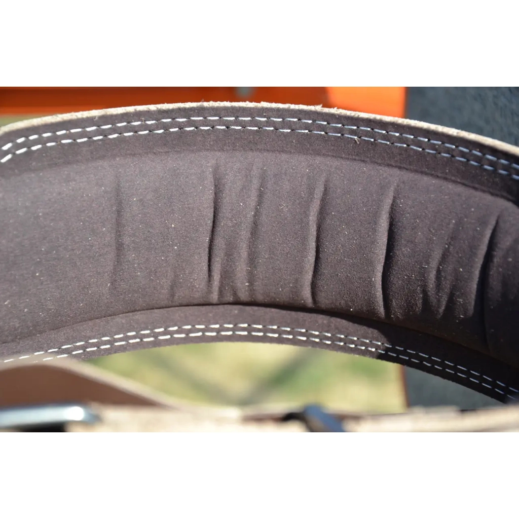 Атлетичний пояс MadMax MFB-246 Full leather шкіряний Chocolate Brown S (MFB-246_S) - зображення 10