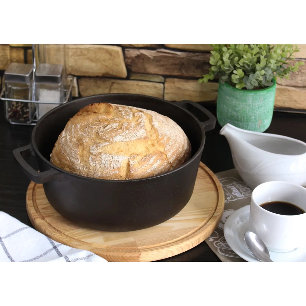 Каструля Brizoll чавунна без кришки 4 л (P-4L) - зображення 8