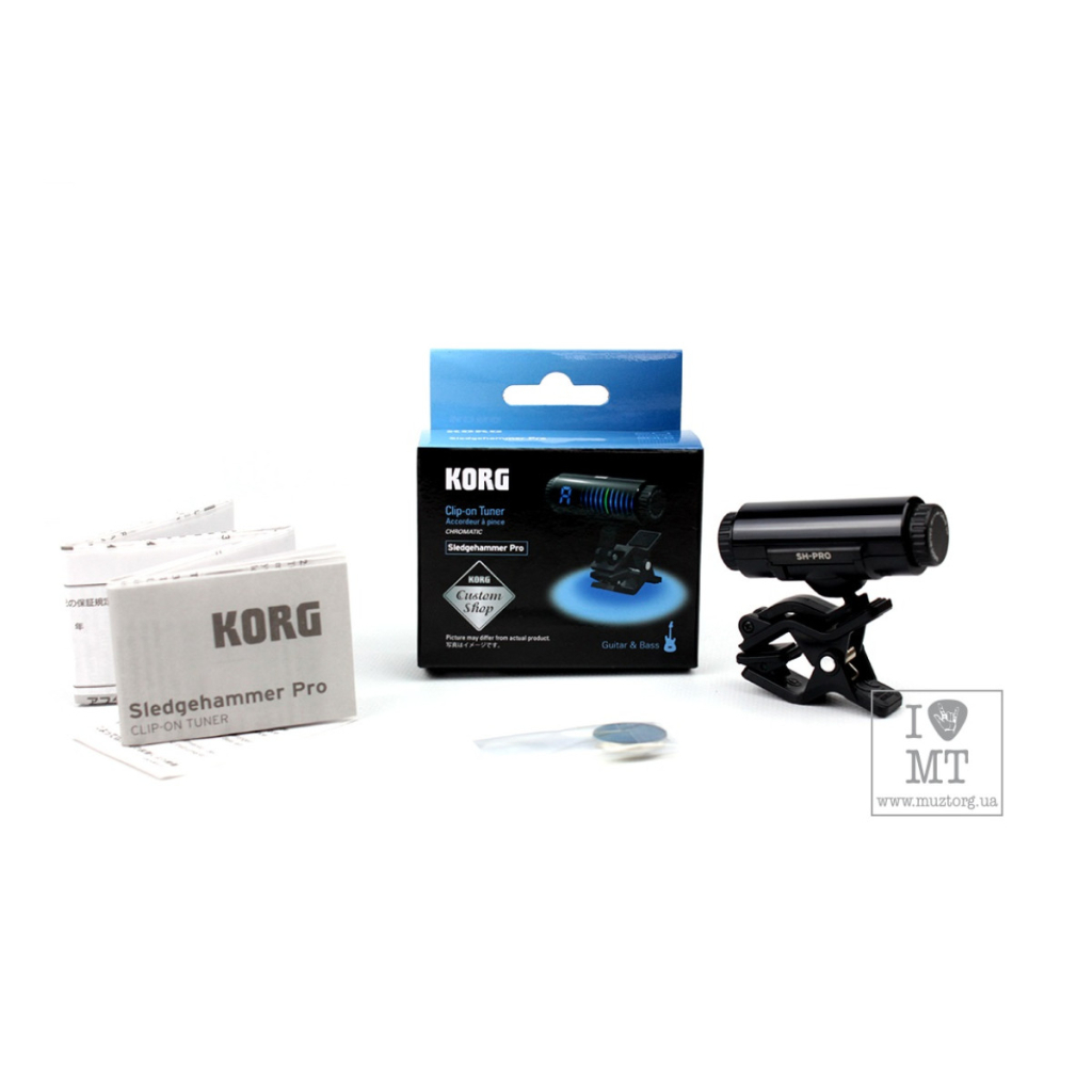 Тюнер для музичних інструментів Korg SH-PRO (220811) - зображення 7