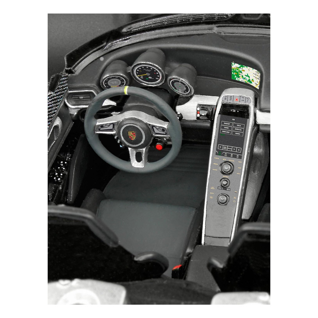 Збірна модель Revell Набір автомобіль Porsche 918 Spyder рівень 4 масштаб 1:24 (RVL-67026) - зображення 4