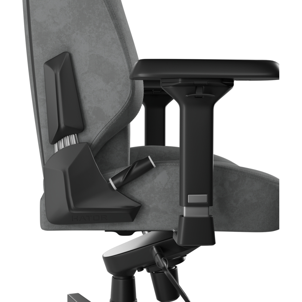Крісло ігрове Hator Arc 3 L Velour Grey (HTC3446L) - зображення 12