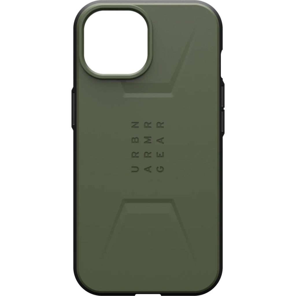 Чохол до мобільного телефона UAG Apple iPhone 15 Plus Civilian Magsafe, Olive Drab (114306117272) - зображення 6