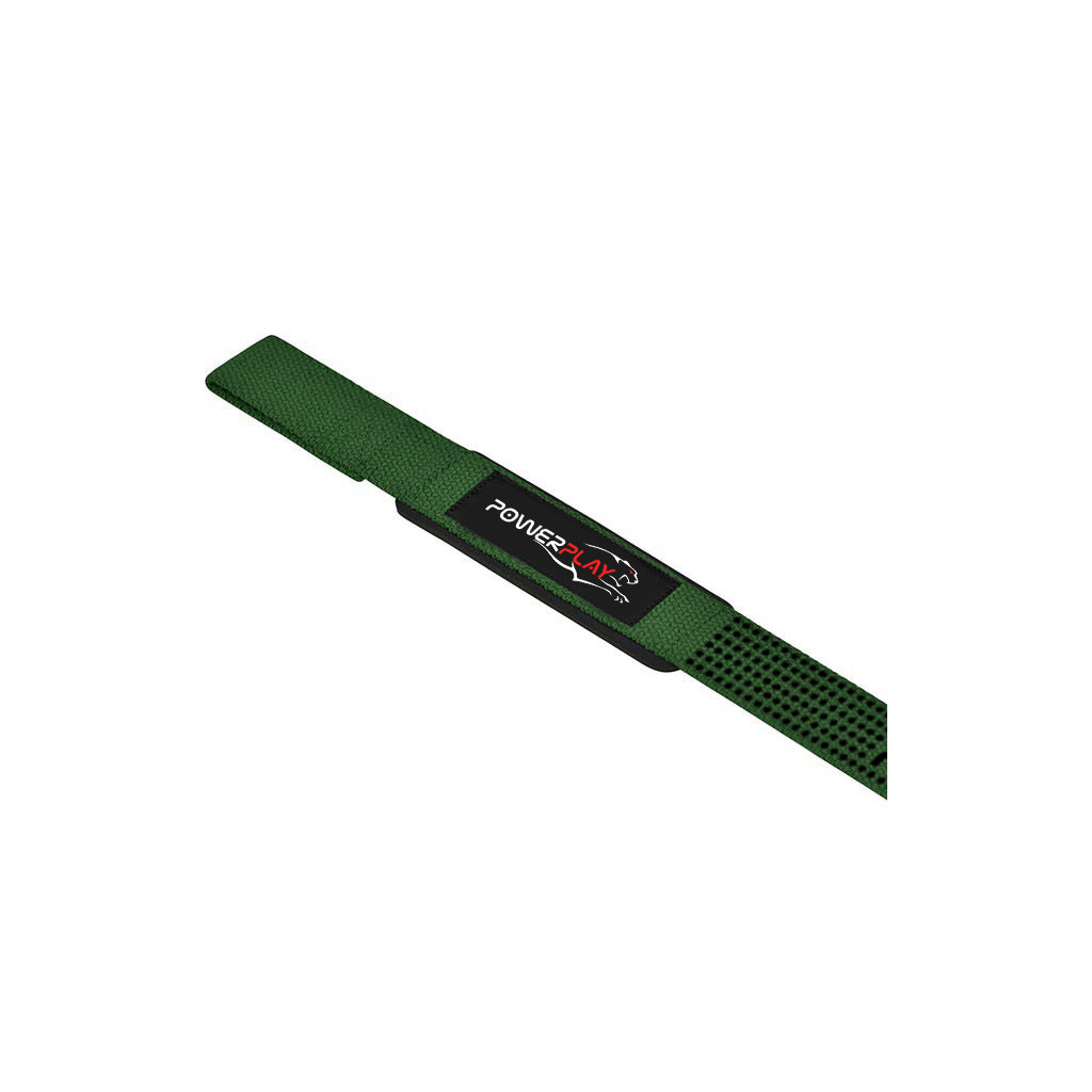 Кистьові лямки PowerPlay 7064 Lifting Gym Straps Зелені (PP_7064_Green) - зображення 5