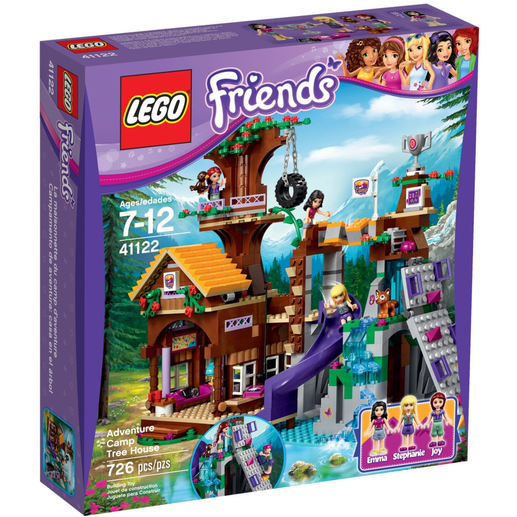 Конструктор LEGO Friends Спортивний табір Будинок на дереві (41122) - зображення 1