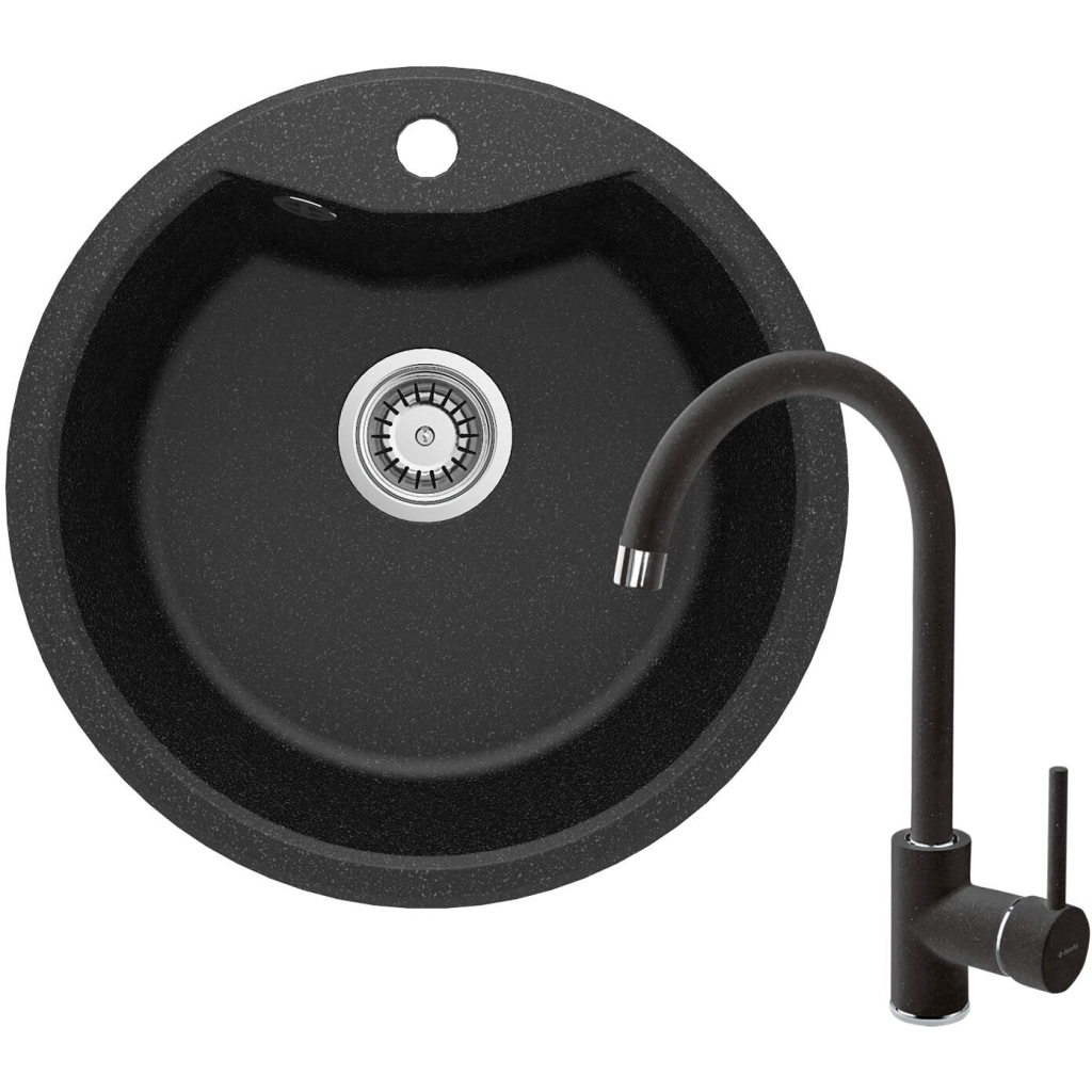 Мийка кухонна Deante Solis + зміш. BEN_262M (ZRSB2803) - зображення 1