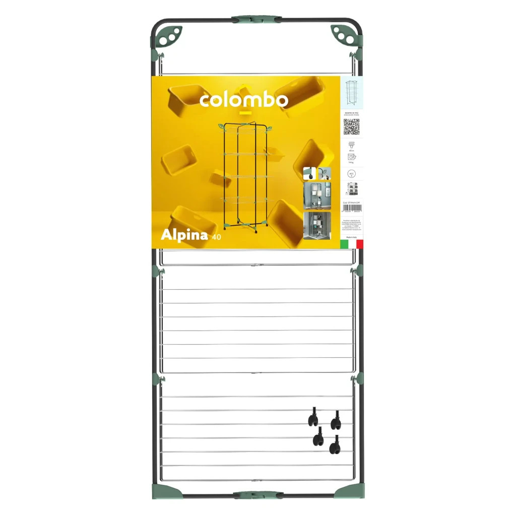 Сушарка для білизни Colombo Alpina 40 Підлогова (ST194/4CF) (930491) - зображення 4