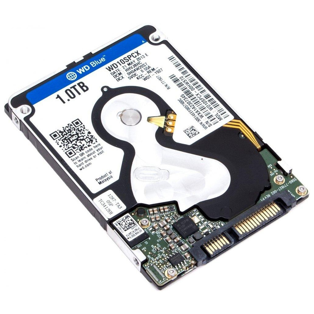 Жорсткий диск для ноутбука 2.5" 1TB WD (WD10SPCX) - зображення 2