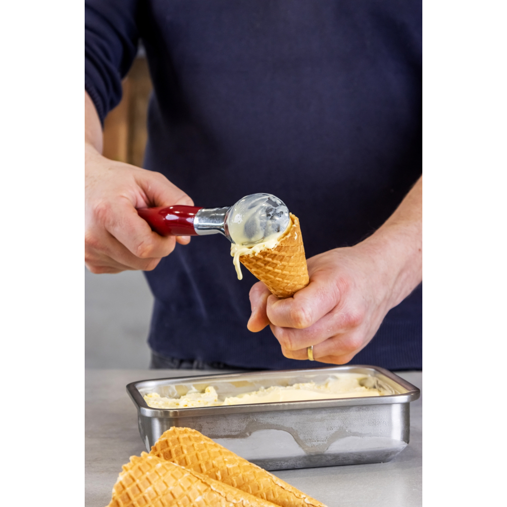 Ложка для морозива KitchenAid Coreline, 21,6 см, червона (KAG117OHERE) - зображення 6