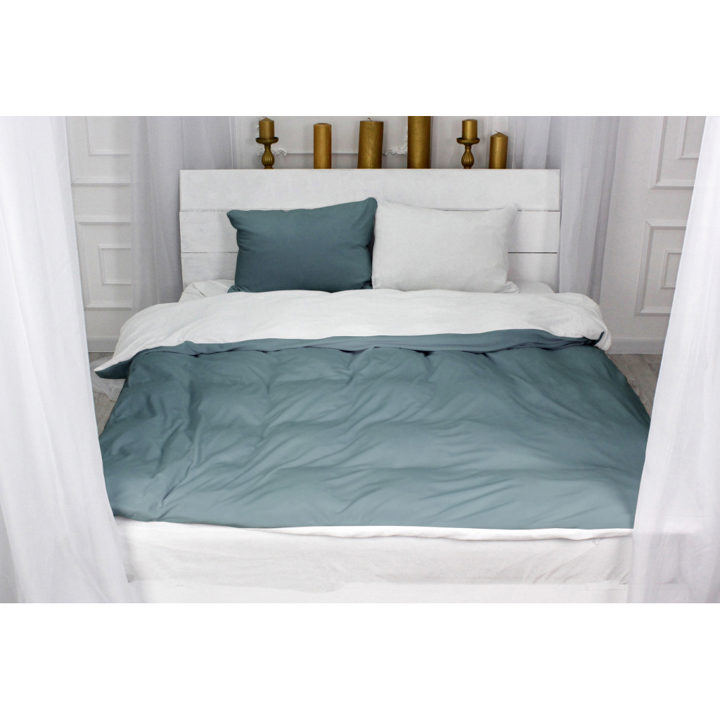 Постільна білизна MirSon Велюр Winter Frost 28-0001 + 28-0005 Snowdrop Velvet 2х160х220 (2200004004266) - зображення 1