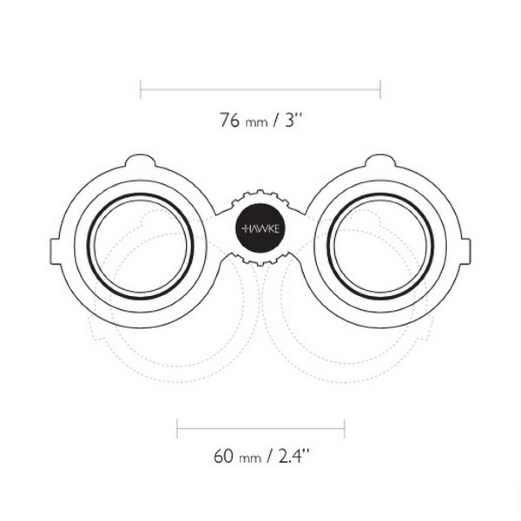 Бінокль Hawke Endurance 8x56 (Green) (36220) - зображення 3