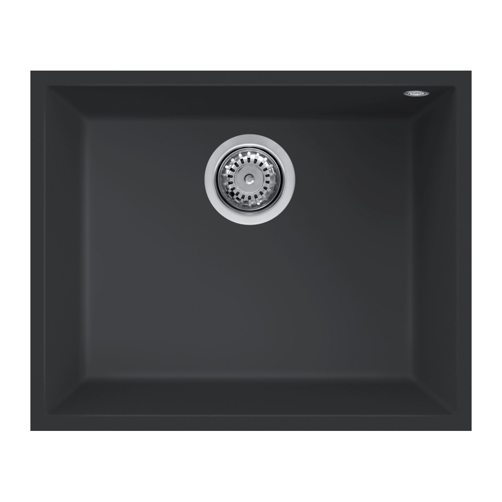 Мийка кухонна Elleci Q 105 under top nero 40 - зображення 1