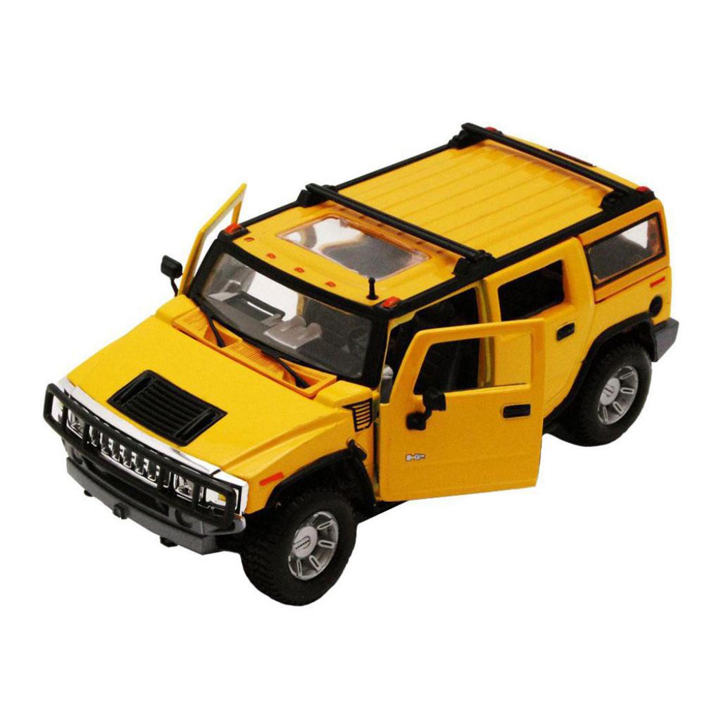 Машина Maisto Hummer H2 SUV 2003 (1:27) жовтий (31231 yellow) - зображення 3