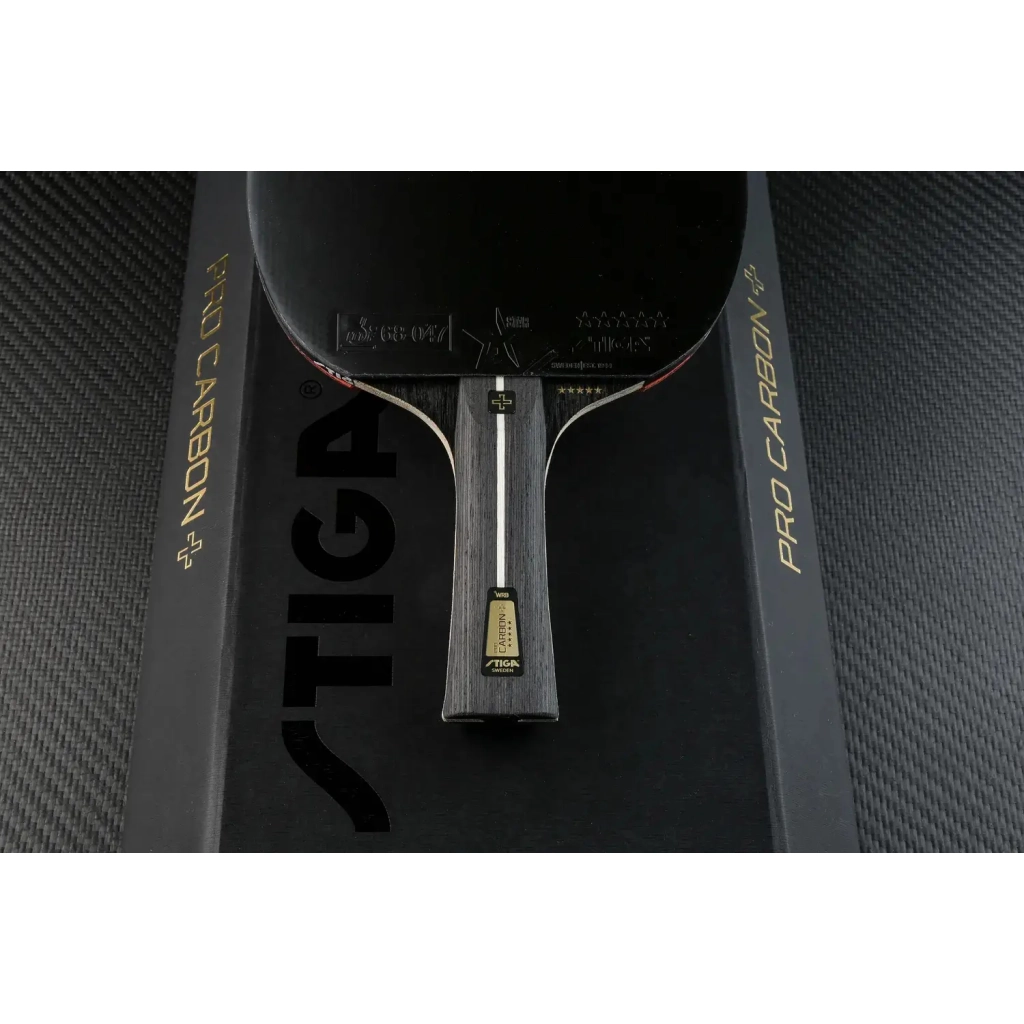 Ракетка для настільного тенісу Stiga Pro Carbon Plus 5 Star FL (1215-2820-01) (931105) - зображення 7