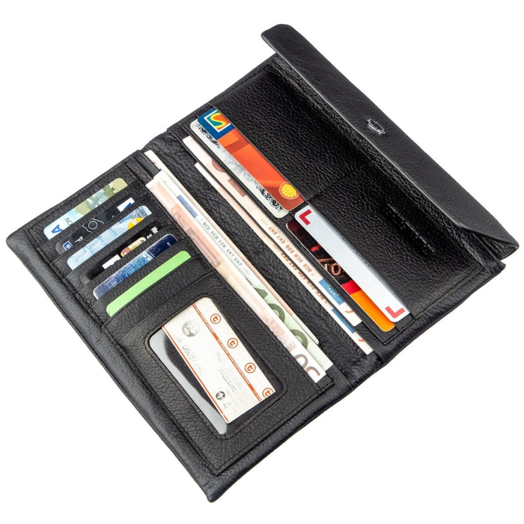 Гаманець ST Leather Чорний (18842) - зображення 3