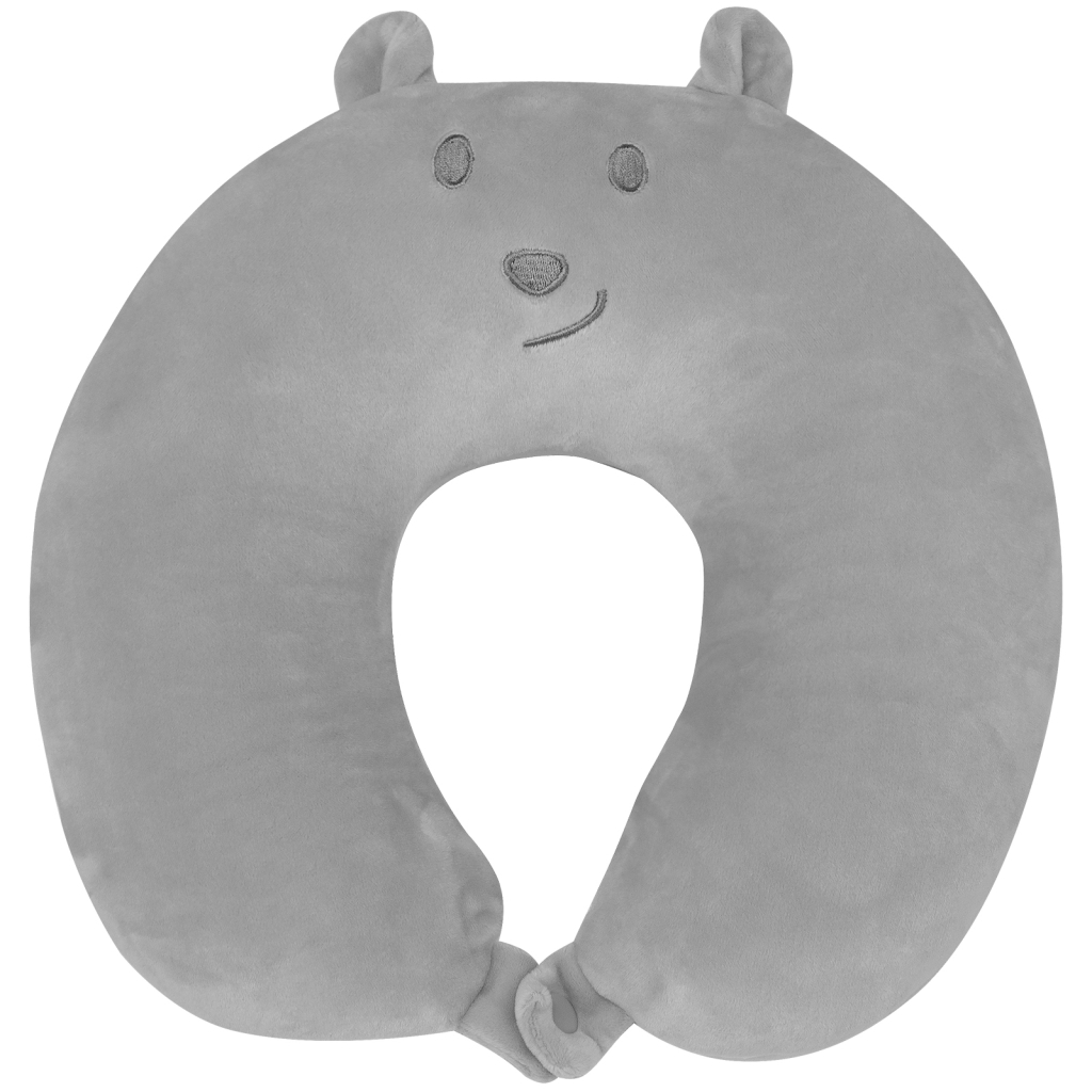 Подушка Home Line дорожня трансформер "Ведмежа" (сірий) (151347) - зображення 4