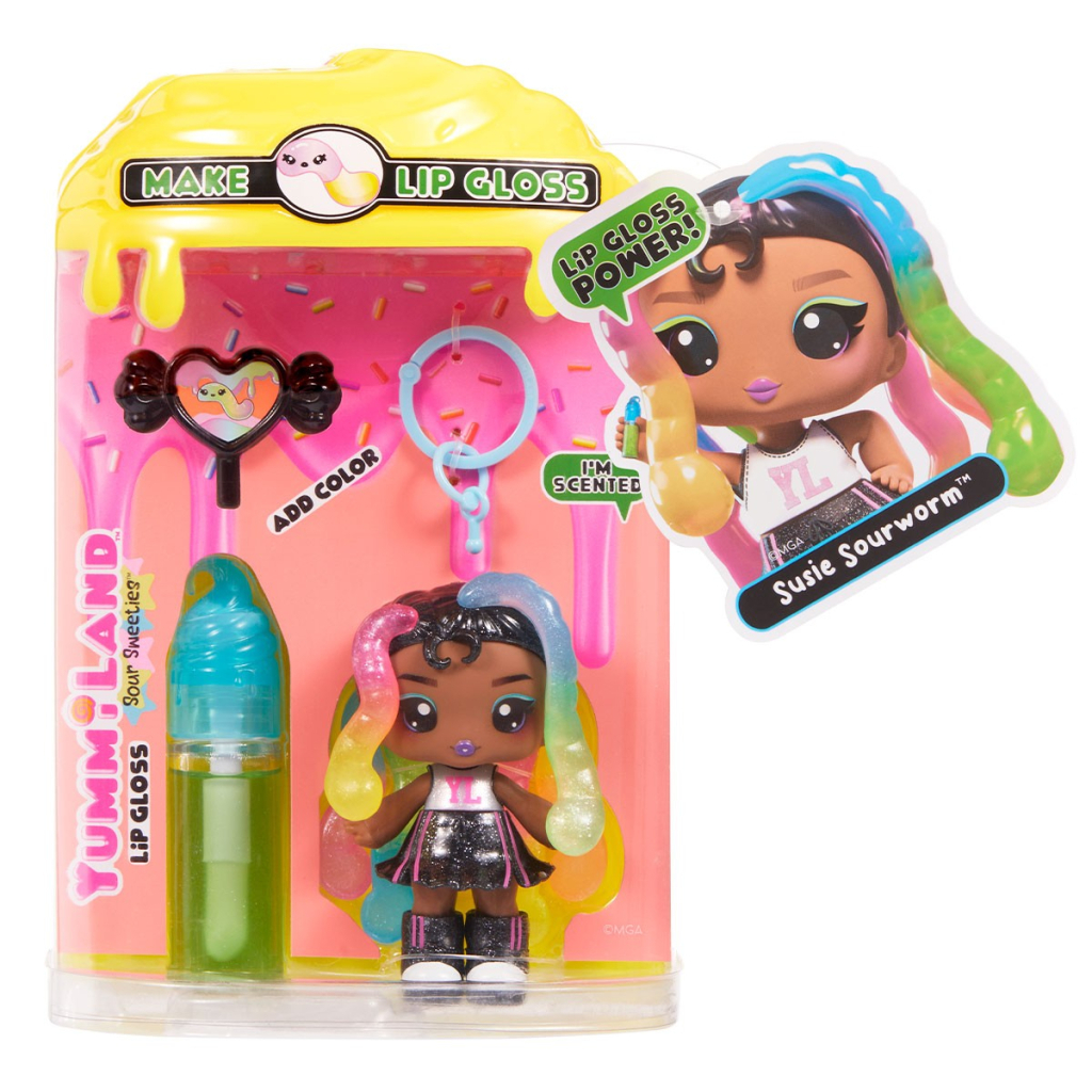 Лялька Yummiland набір з лялькою та блиском для губ SS – С'юзі Сауервормс (545781) - зображення 1