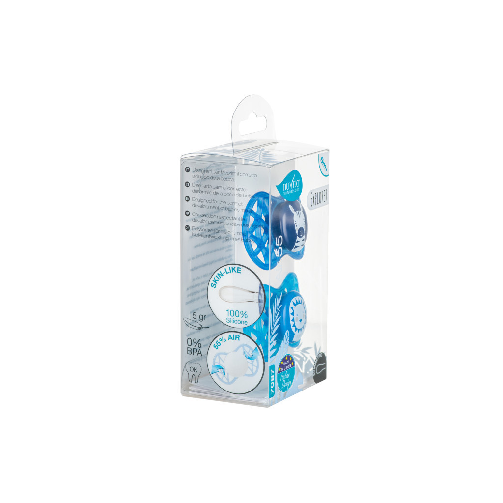 Пустушка Nuvita Air55 Explore 6m+ симетрична (NV7087M) - зображення 3