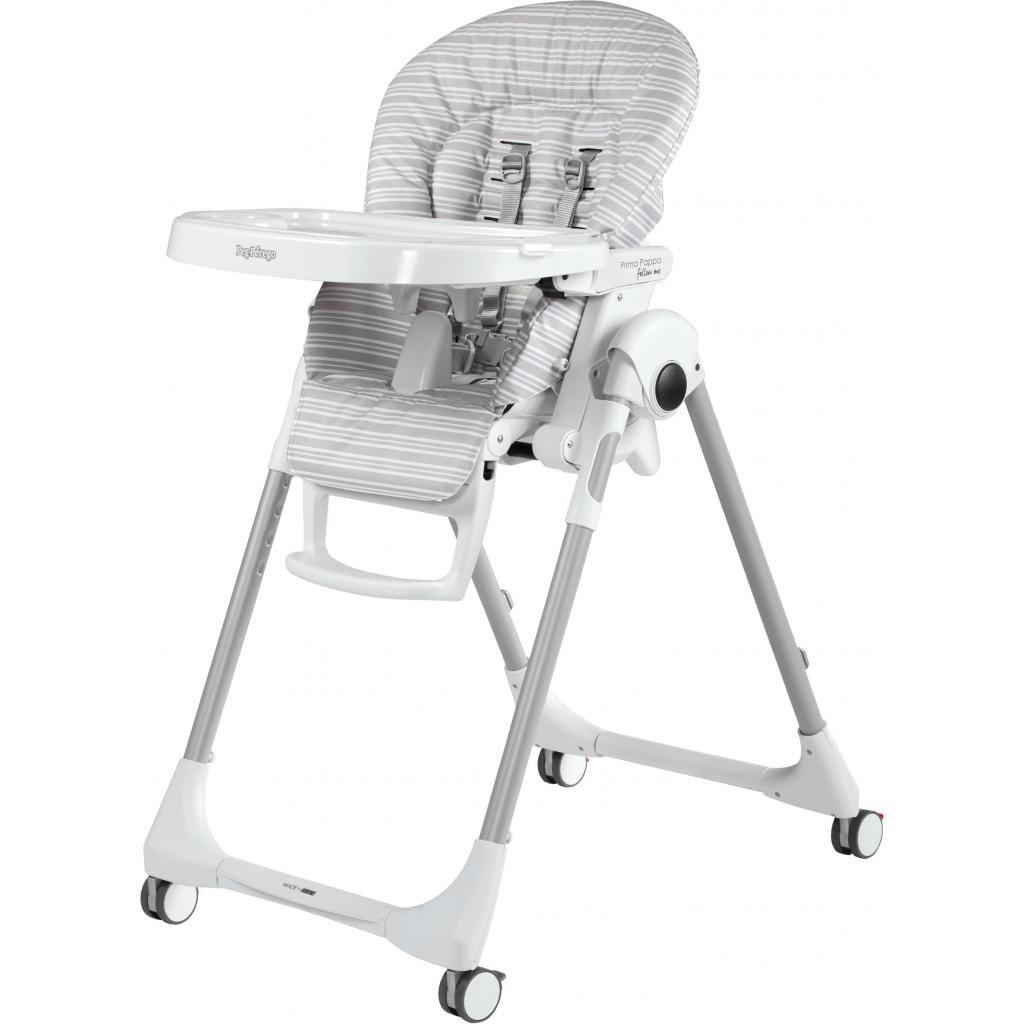Стілець для годування Peg-Perego Prima Pappa Follow Me Linear Grey (IH01000000RIG56) - зображення 1