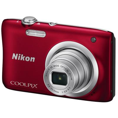 Цифровий фотоапарат Nikon Coolpix A100 Red (VNA972E1) - зображення 2