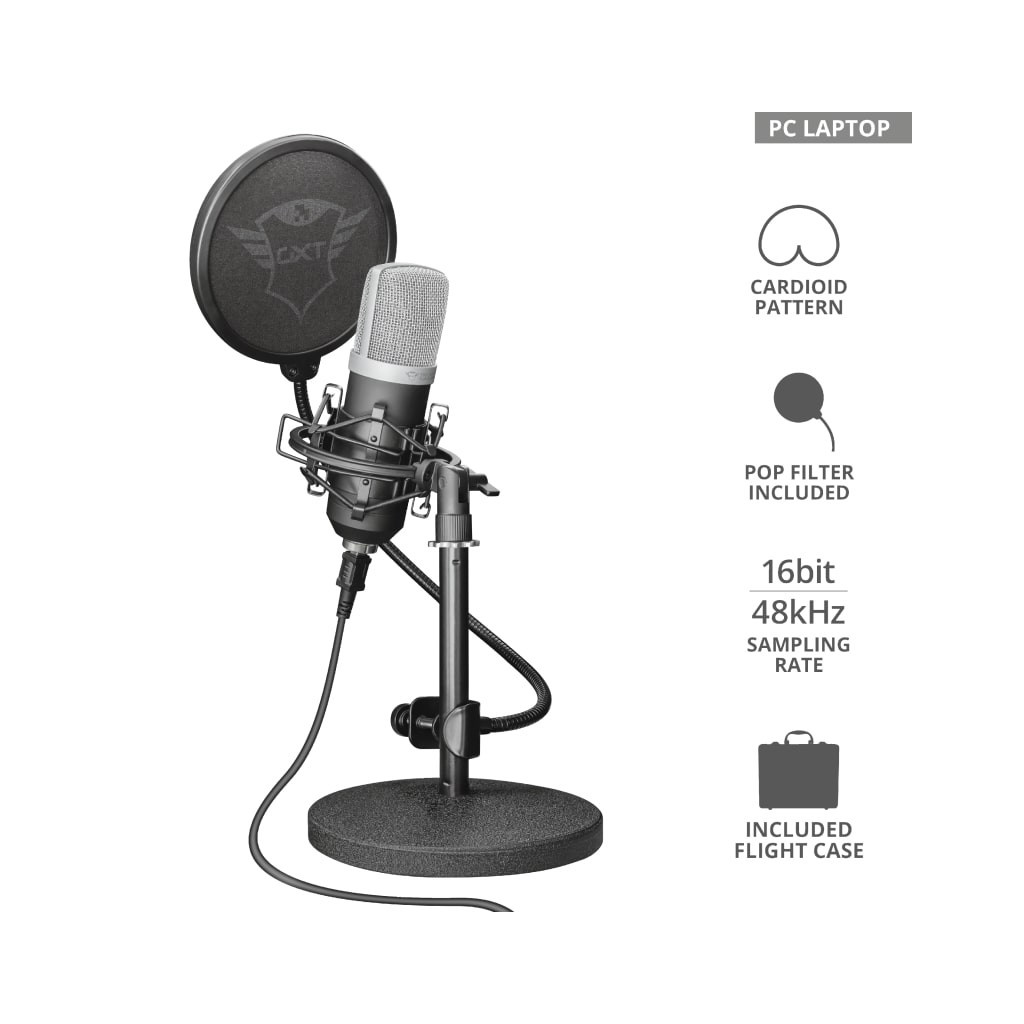 Мікрофон Trust GXT 252 Emita Streaming USB (21753) - зображення 7