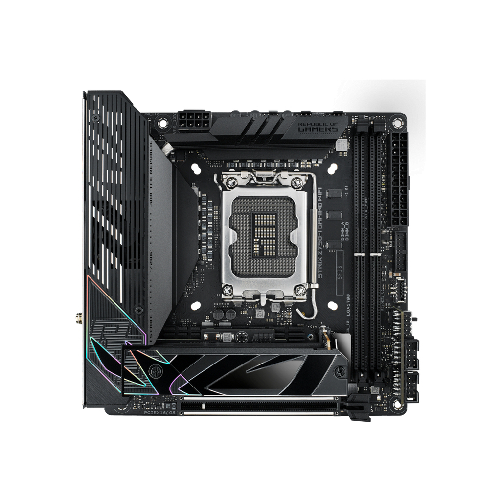 Материнська плата ASUS ROG STRIX Z790-I GAMING WIFI - зображення 1