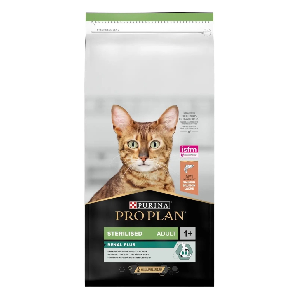 Сухий корм для кішок Purina Pro Plan Sterilised Adult 1+ Renal Plus Для дорослих стерилізованих З лососем 14 кг (7613287887597) - зображення 1
