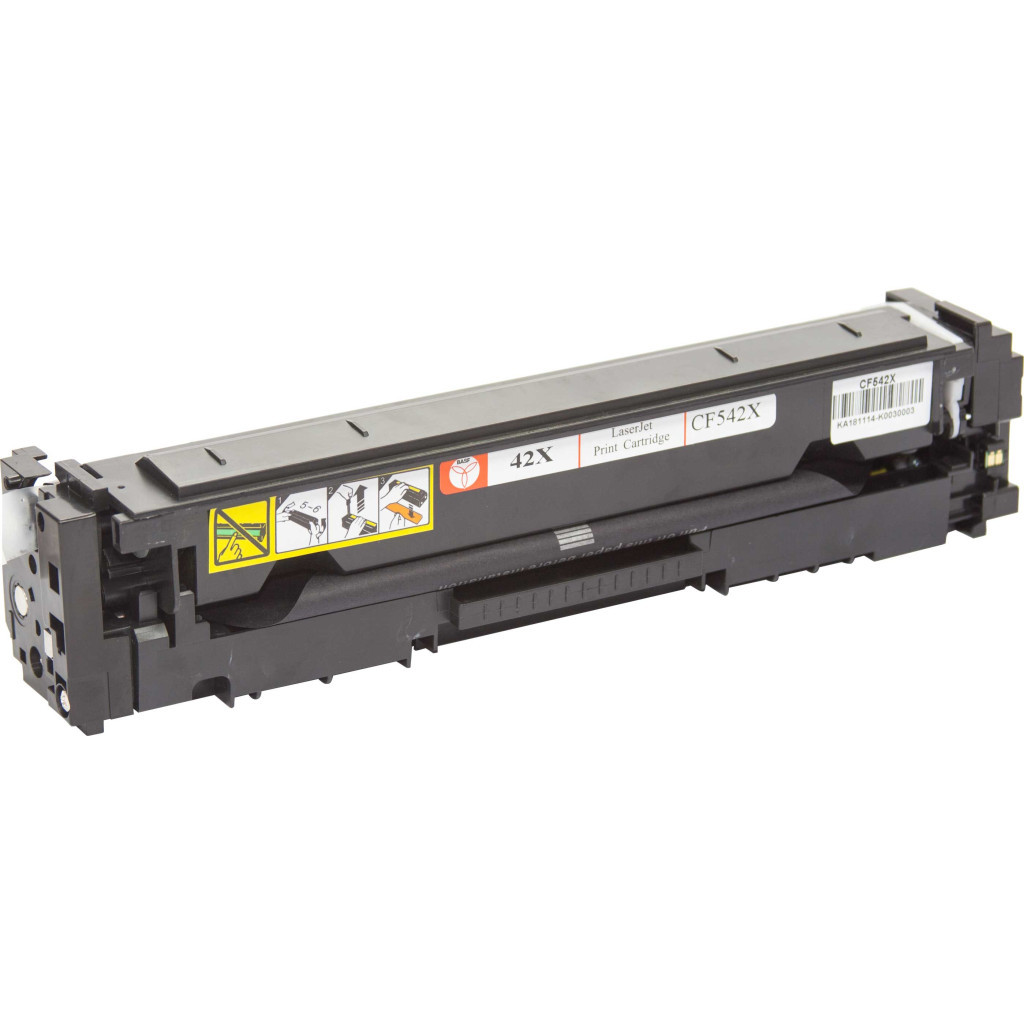 Картридж BASF для HP CLJ M280/M281/M254 Х Yellow (KT-CF542Х) - зображення 2