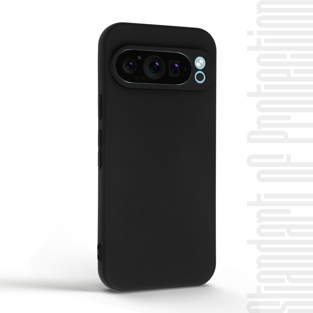 Чохол до мобільного телефона Armorstandart Matte Slim Fit Google Pixel 9 Camera cover Black (ARM74687) - зображення 2