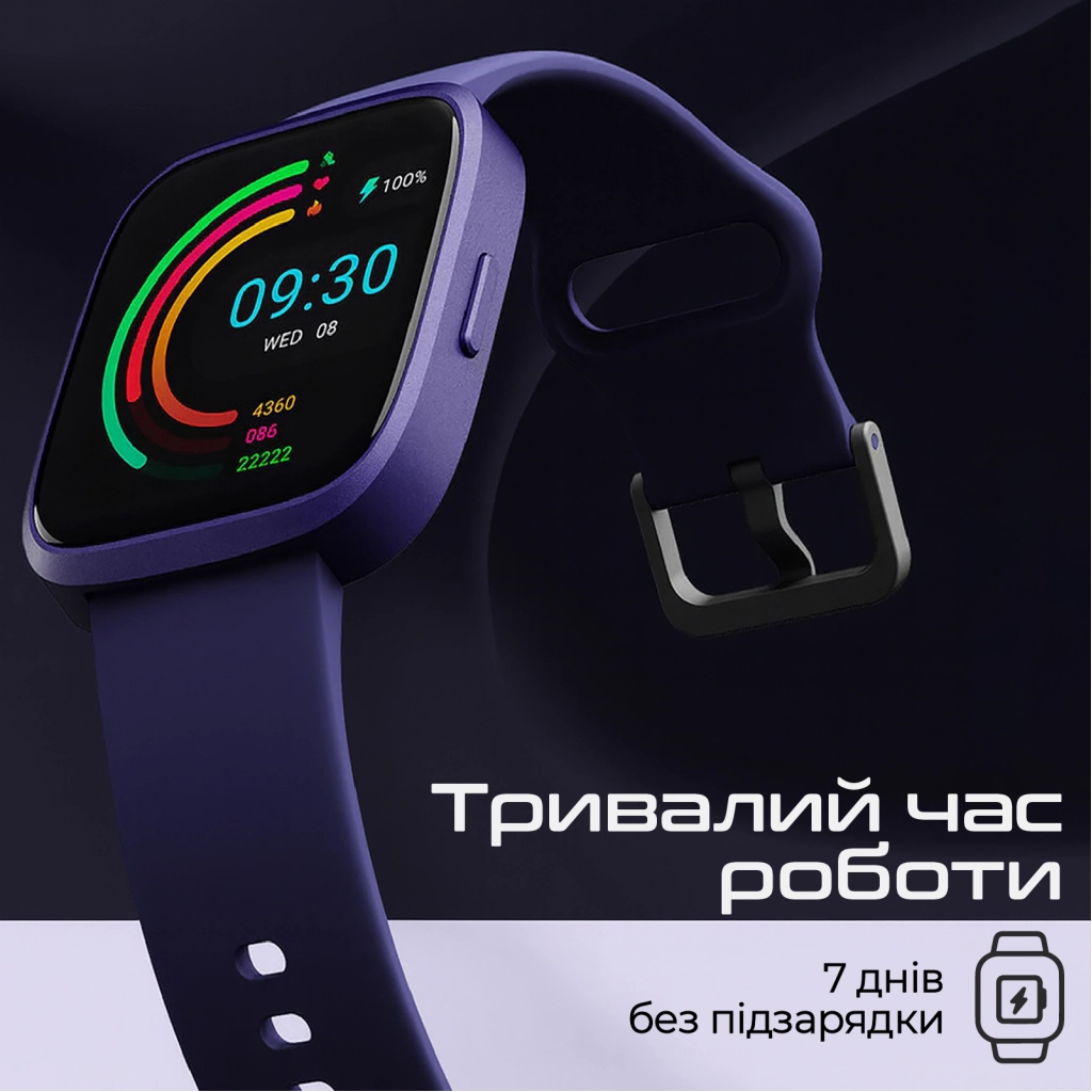 Смарт-годинник HiFuture edge purple (edge.purple) - зображення 6