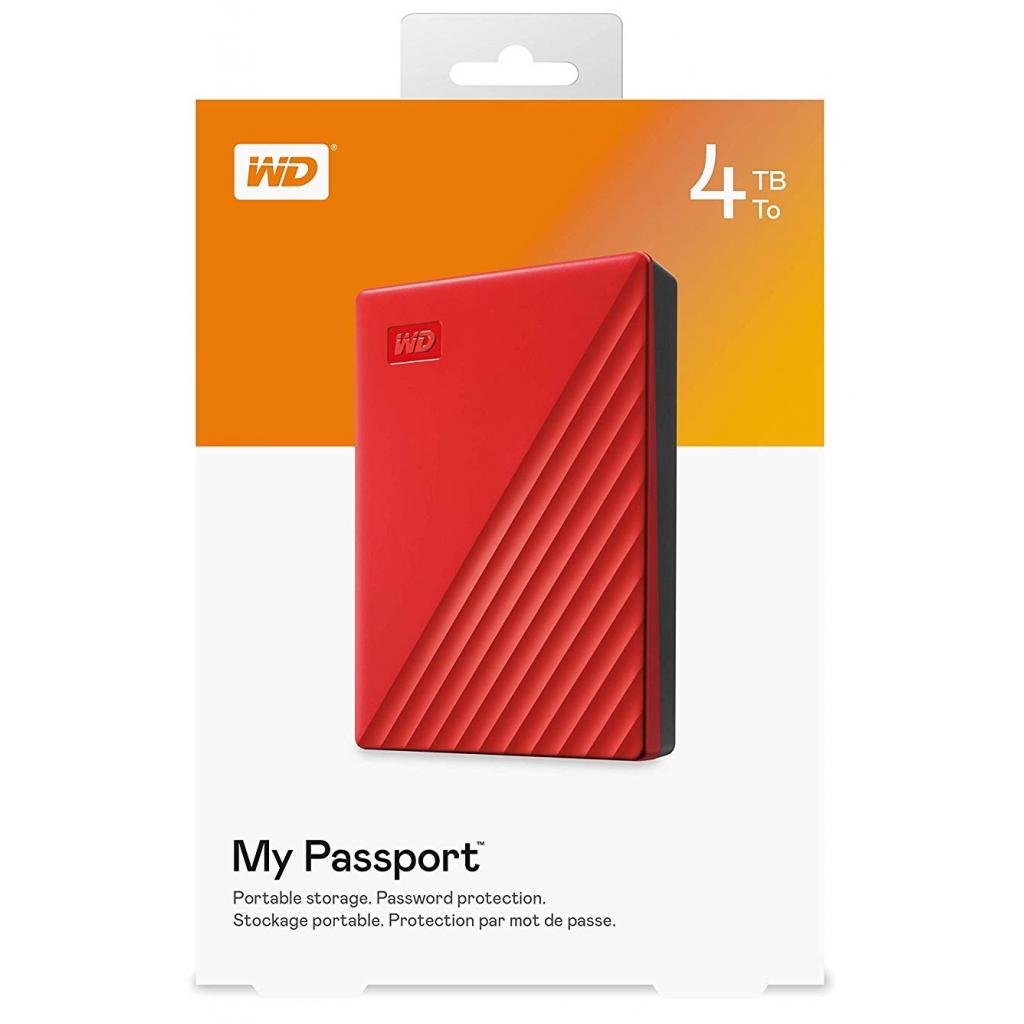 Зовнішній жорсткий диск 2.5" 4TB My Passport Portable WD (WDBPKJ0040BRD-WESN) - зображення 6