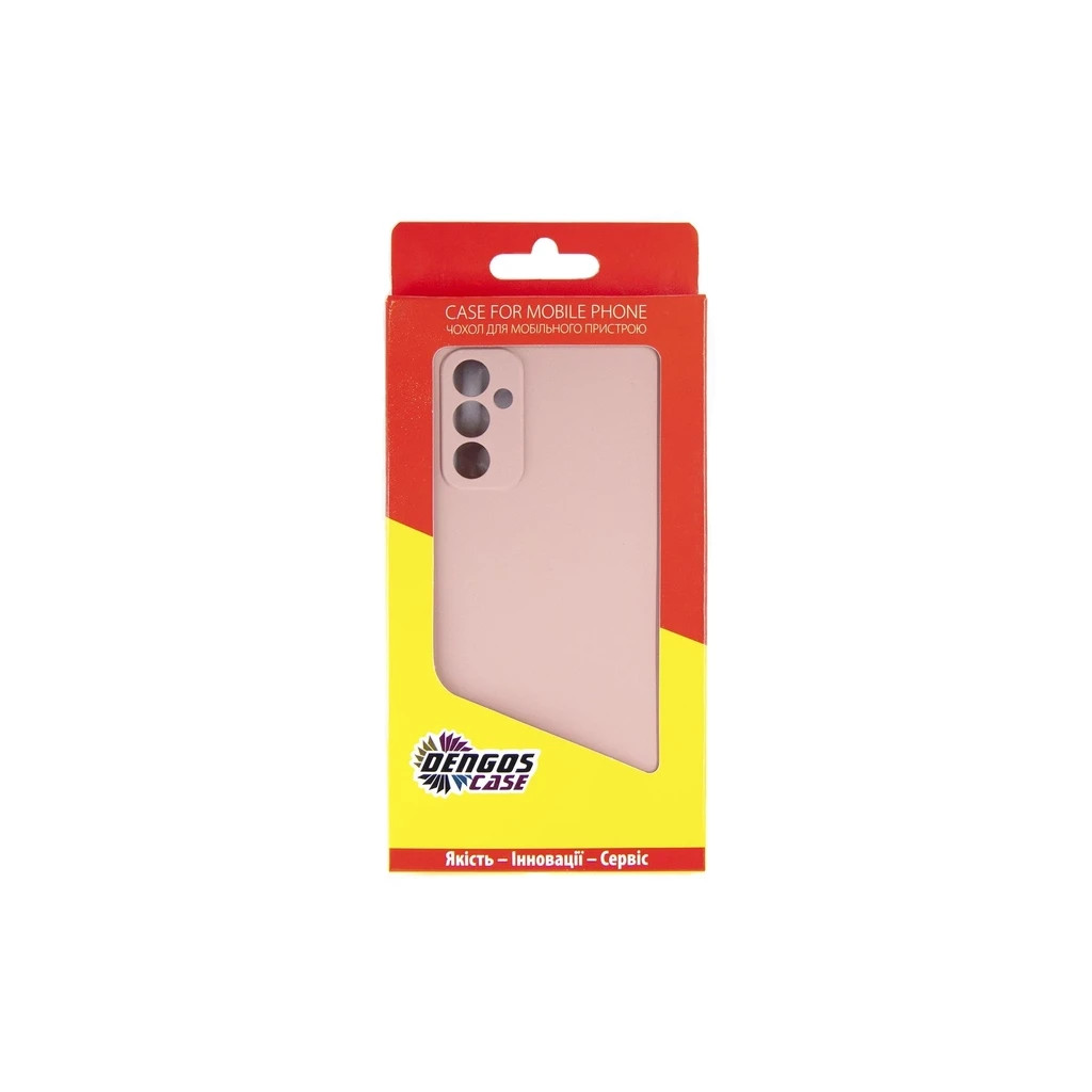 Чохол до мобільного телефона Dengos Samsung Galaxy A04s Case + Glass (Pink) (DG-KM-77) - зображення 3
