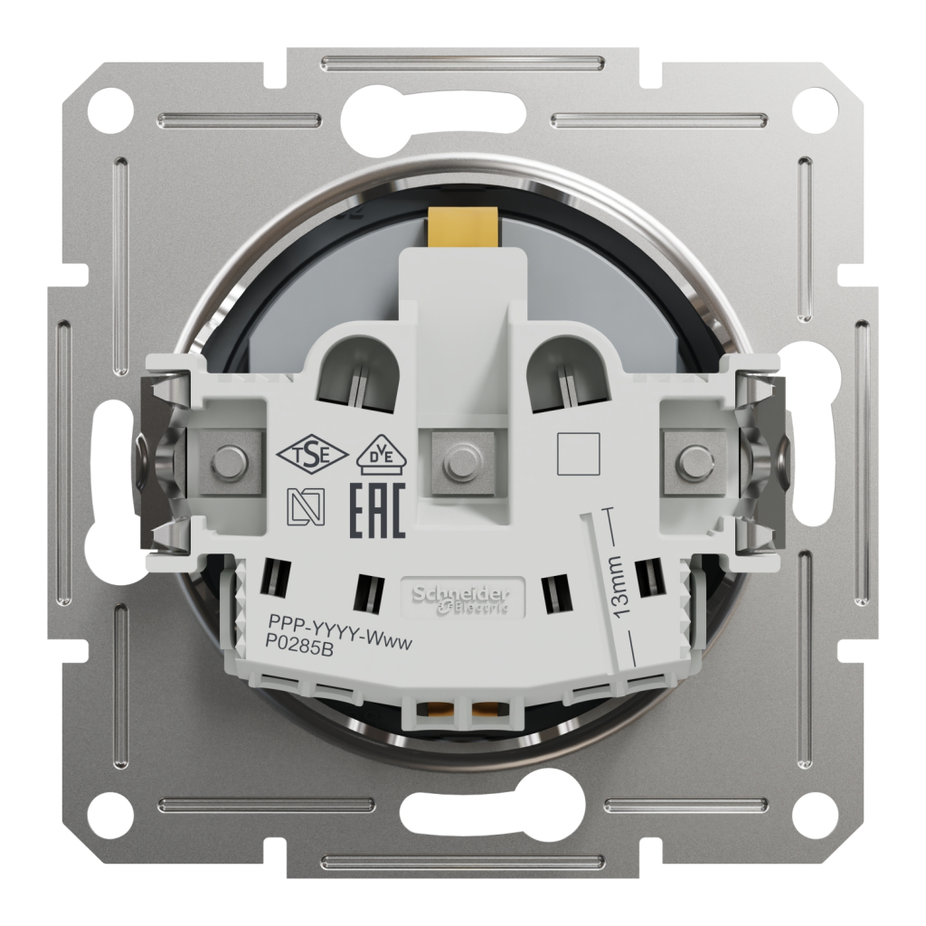 Розетка Schneider Electric ASFORA со штор. сталь (EPH2900262) - изображение 8