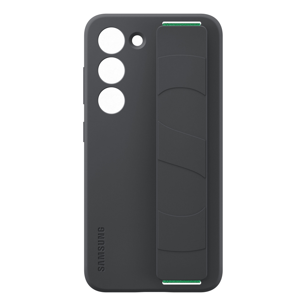 Чохол до мобільного телефона Samsung Galaxy S23 Silicone Grip Case Black (EF-GS911TBEGRU) - зображення 1