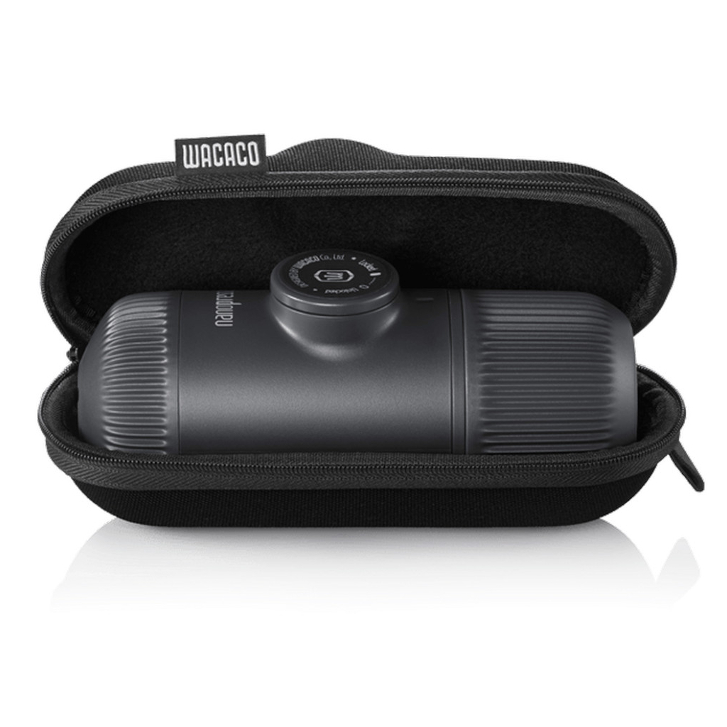 Кавоварка кемпінгова Wacaco Nanopresso з чохлом сіра (WNANOGRcase) - изображение 4