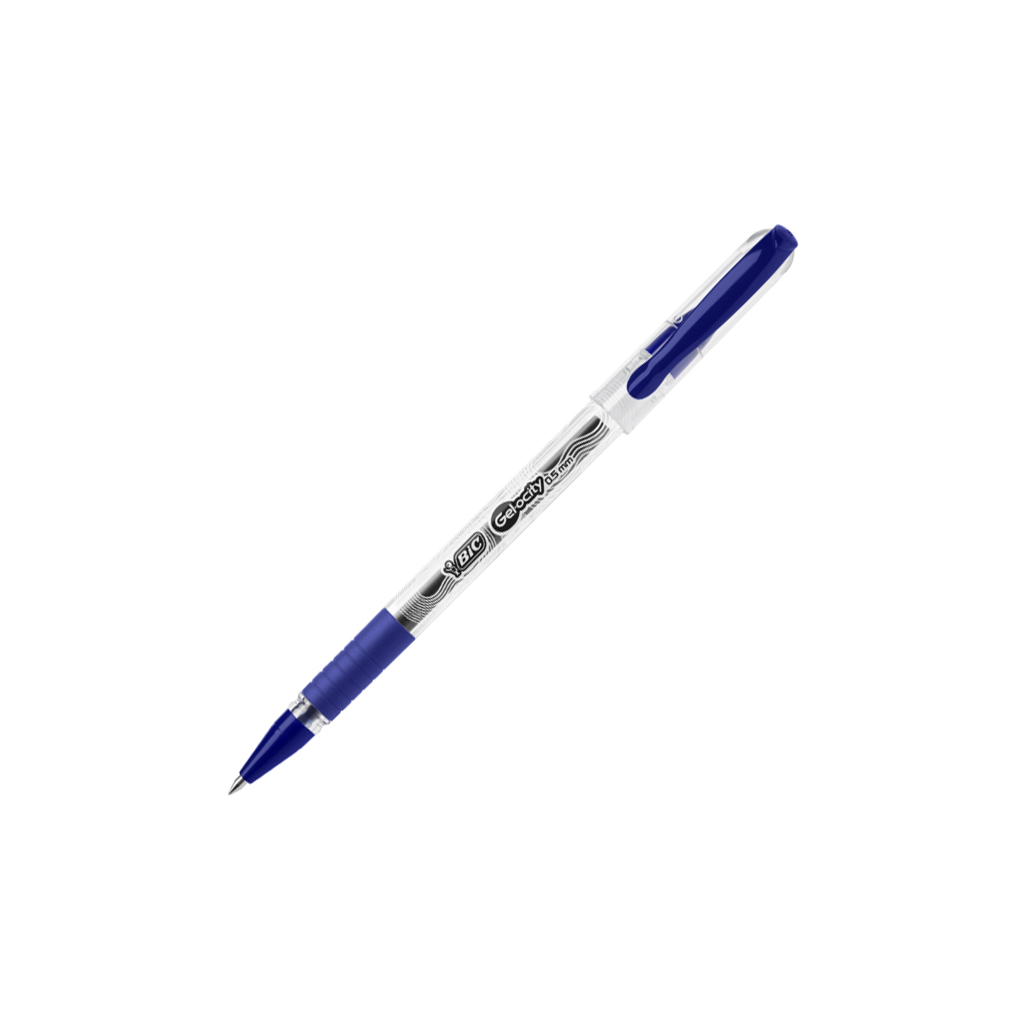 Ручка гелева Bic Gel-Ocity Stic, синій (bcCEL1010265) - зображення 1