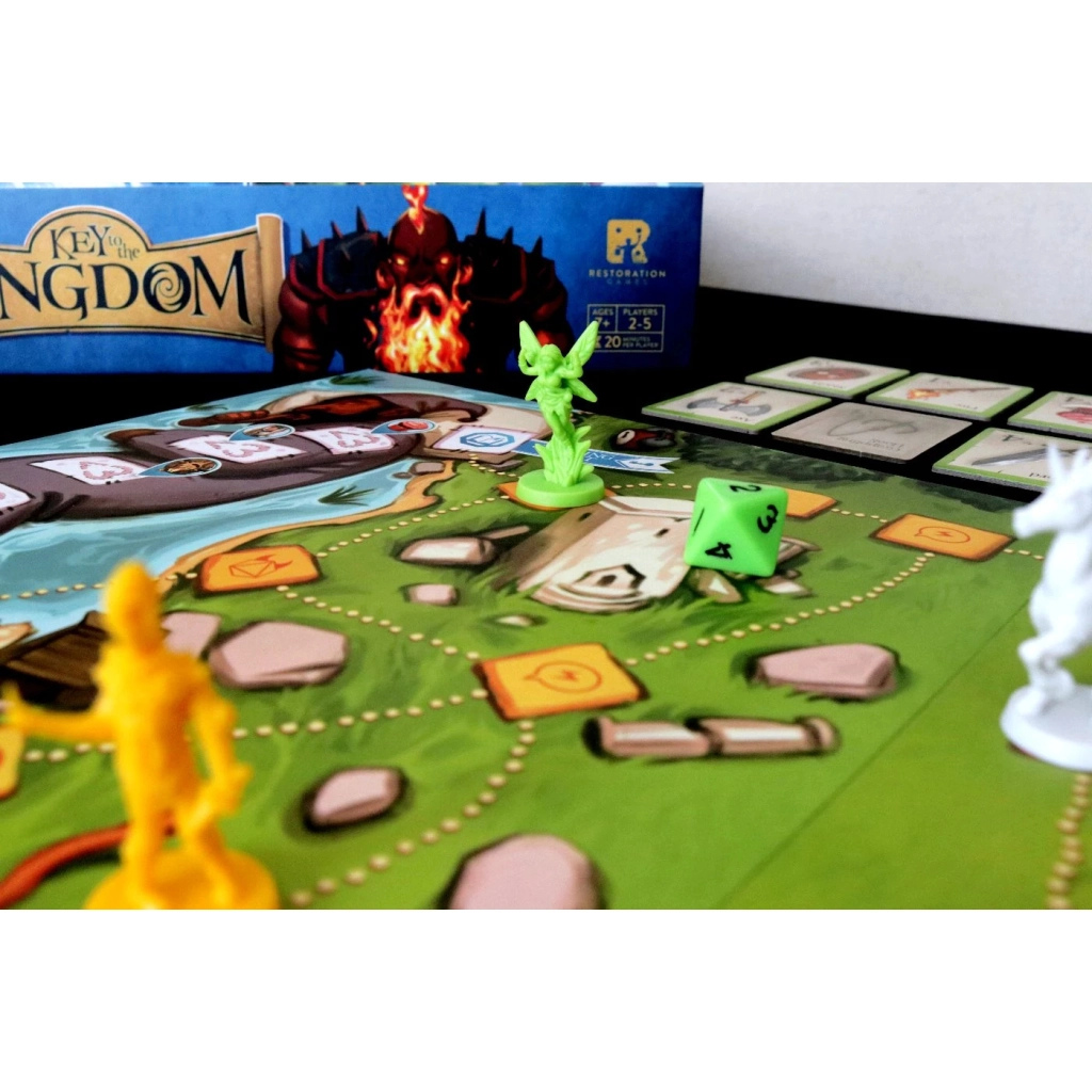 Настільна гра Restoration Games Key to the Kingdom (Ключ до Королівства, Англійська) (857476008227) - зображення 11