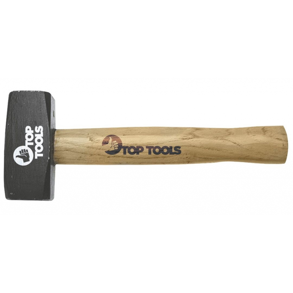 Кувалда Top Tools 1250 г, дерев'яна рукоятка (02A012) - зображення 1