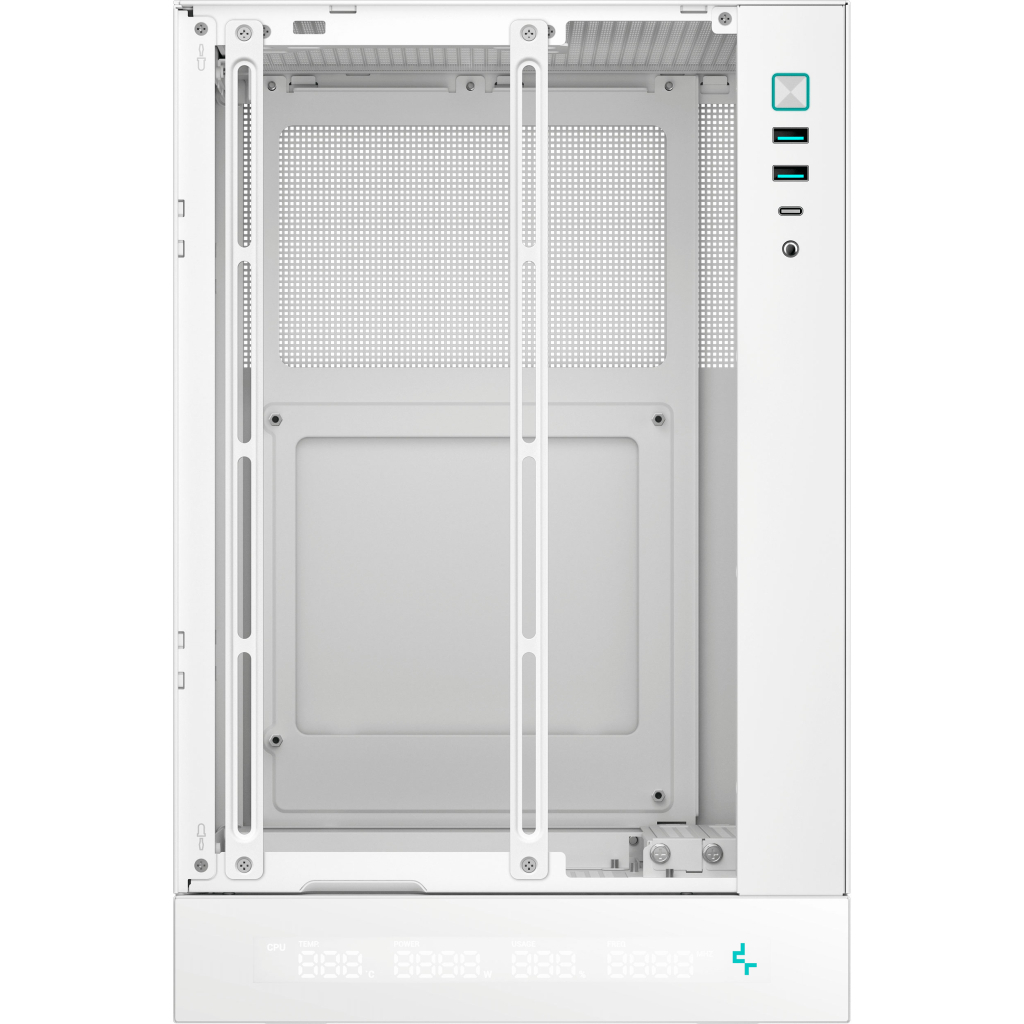 Корпус Deepcool CH170 Digital White (R-CH170-WHNPI0D-G-1) - зображення 5