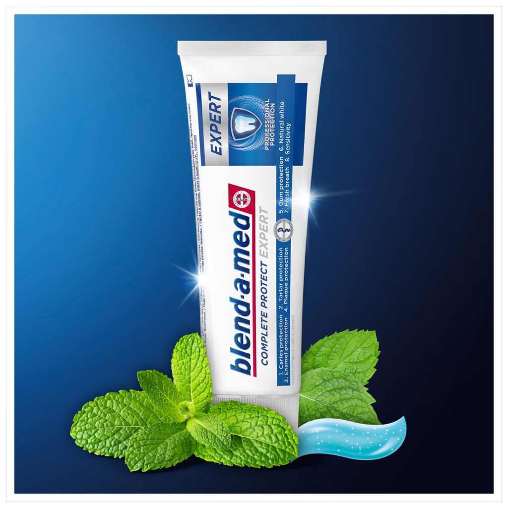 Зубна паста Blend-a-med Complete Protect Expert Професійний захист 75 мл (8006540761762) - зображення 8