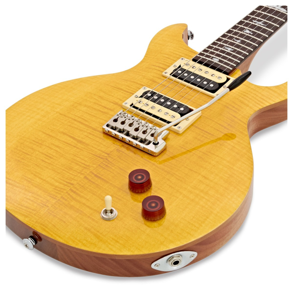Електрогітара PRS SE Santana Yellow - изображение 2