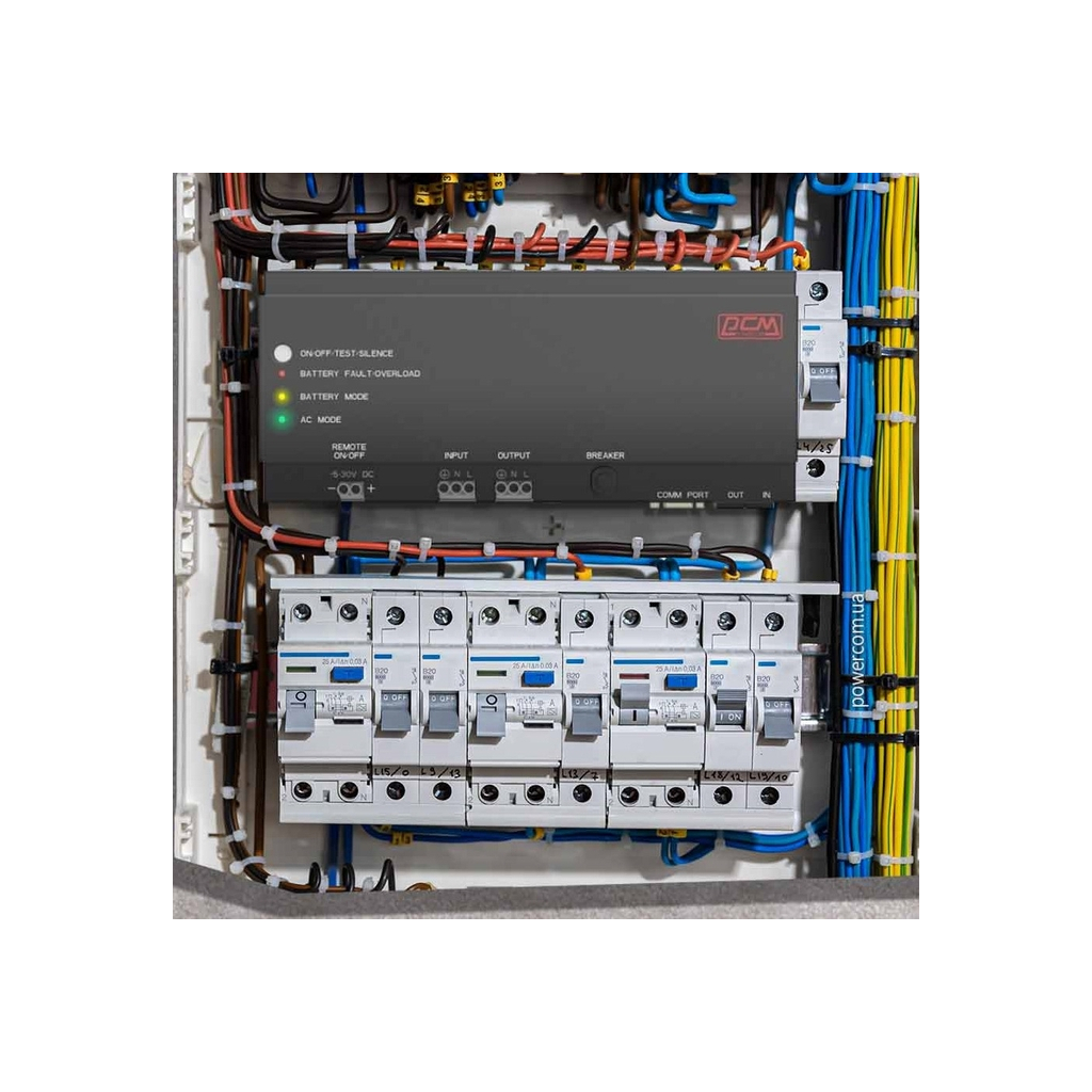Пристрій безперебійного живлення Powercom DRU-500 - зображення 7