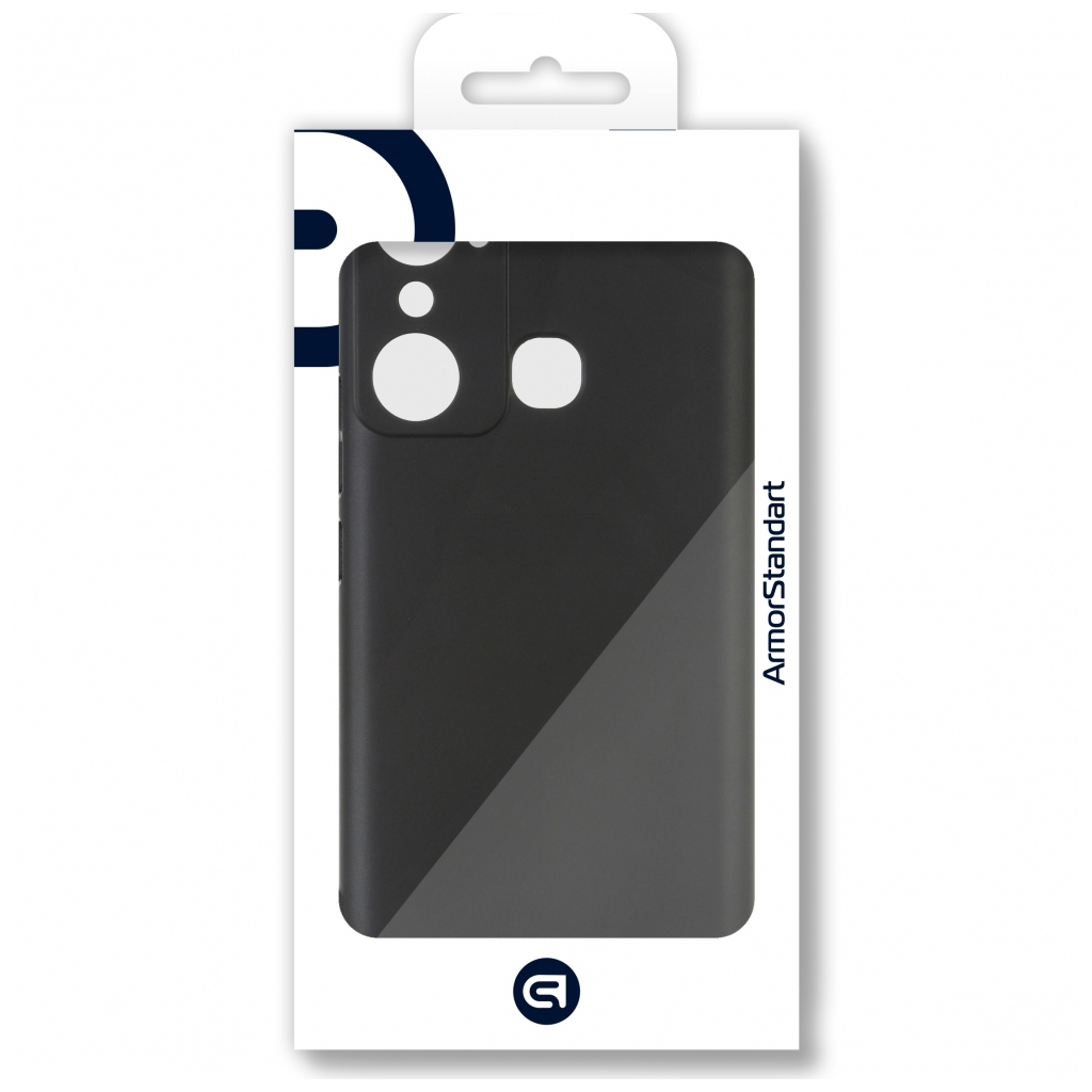 Чохол до мобільного телефона Armorstandart Matte Slim Fit Infinix Hot 20i (X665E) Camera cover Black (ARM66406) - зображення 2