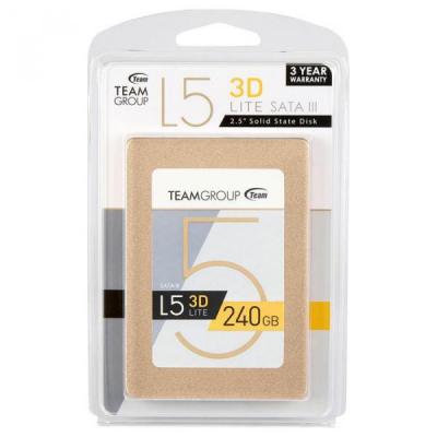 Накопичувач SSD 2.5" 240GB Team (T253TD240G3C101) - зображення 5