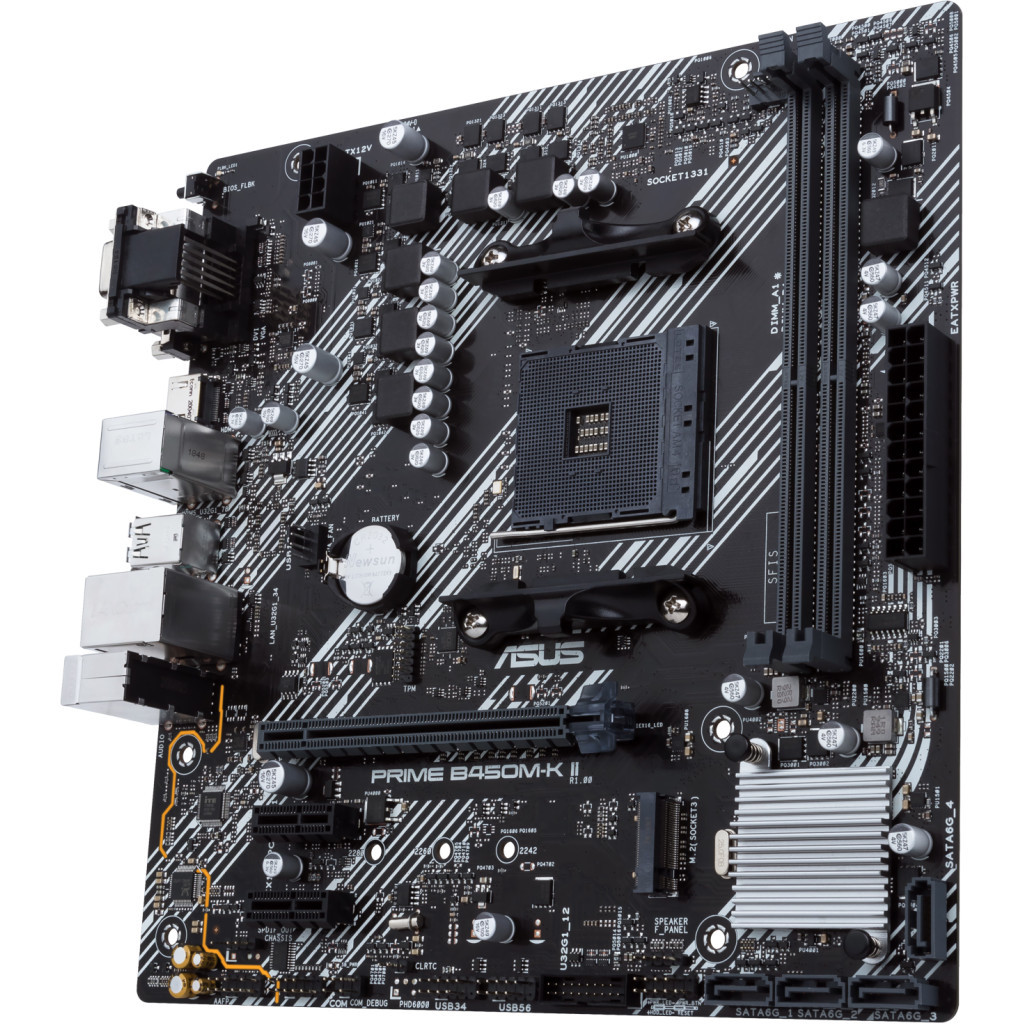 Материнська плата ASUS PRIME B450M-K II - зображення 4