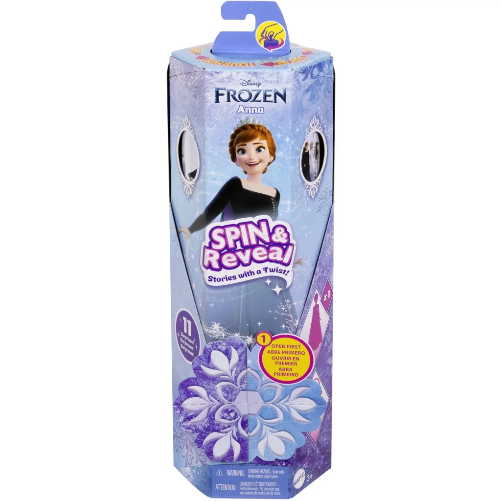 Лялька Disney Frozen Набір-cюрприз з Анною Крути та прояви з м/ф Крижане серце (HXD27) - зображення 8