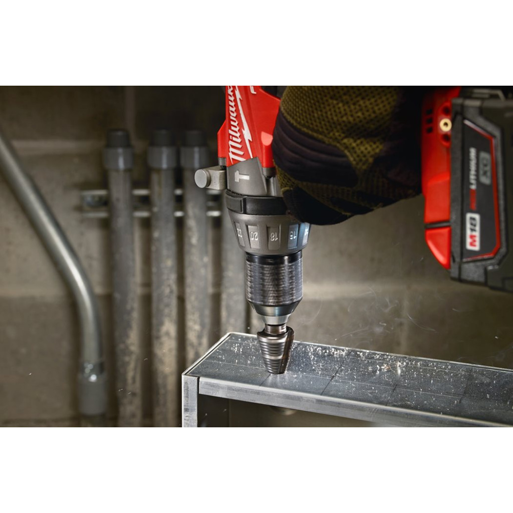 Свердло Milwaukee ступінчасте Step Drill, 4-12мм з кроком 1мм (48899301) - зображення 3