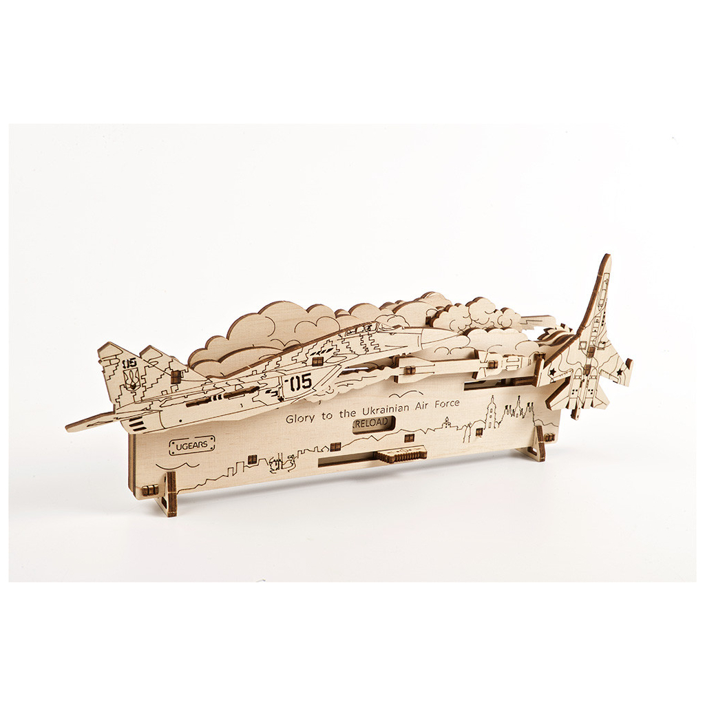 Конструктор Ugears Привид Києва атакує (6337398) - зображення 2