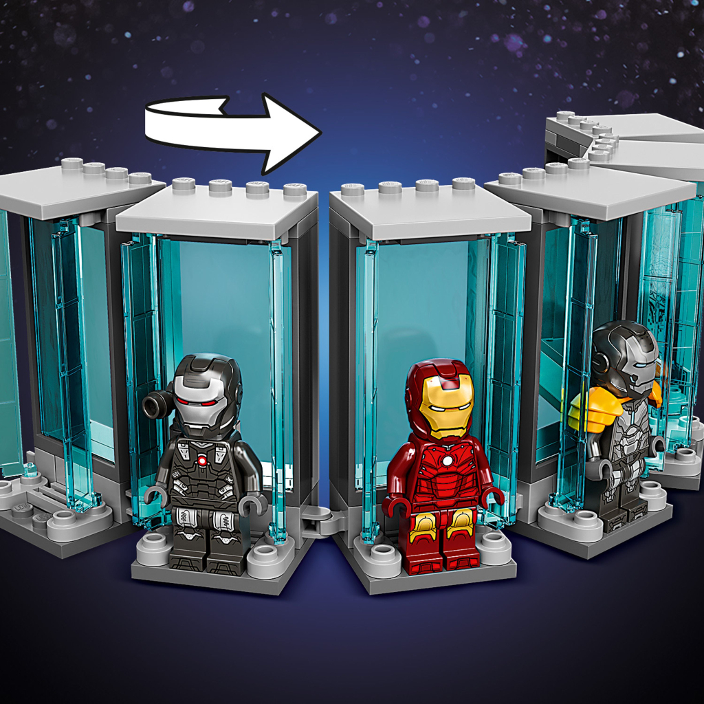 Конструктор LEGO Super Heroes Броня Залізної Людини 496 деталей (76216) - зображення 7