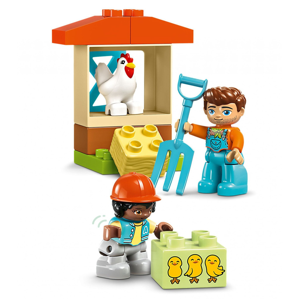 Конструктор LEGO DUPLO Town Догляд за тваринами на фермі 74 деталей (10416) - зображення 3